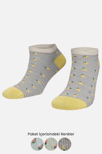 AYTUĞ - Aytuğ Kadın Dikişsiz Patik Çorap Bambu (1)