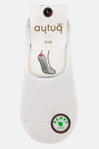 AYTUĞ - Aytuğ Kadın Düz Renk Babet Çorap Bambu