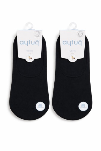 AYTUĞ - Aytuğ Kadın Pamuklu Dikişsiz Babet Çorap (1)