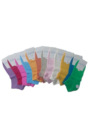 AYTUĞ - Aytuğ Kadın Patik Çorap Bambu Desenli (1)