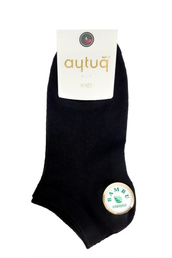 AYTUĞ - Aytuğ Kadın Patik Çorap Bambu Düz