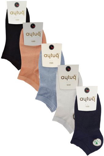 AYTUĞ - Aytuğ Kadın Dikişsiz Patik Çorap Bambu (1)