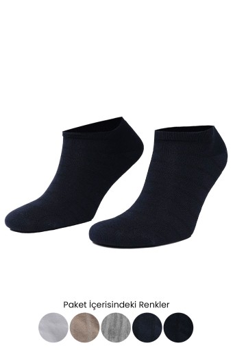 AYTUĞ - Aytuğ Kadın Patik Çorap Modal Desenli