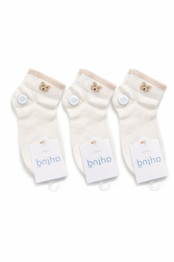 AYTUĞ - Aytuğ Kadın Patik Çorap Modal Desenli