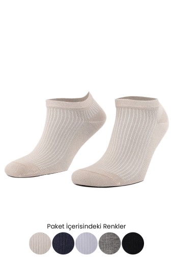 AYTUĞ - Aytuğ Kadın Patik Çorap Penye Düz