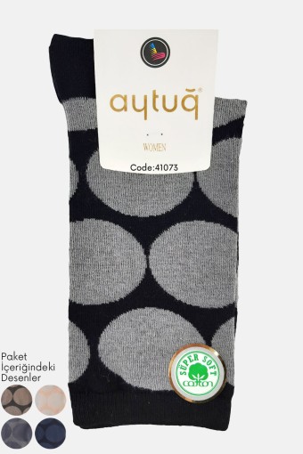 AYTUĞ - Aytuğ Kadın Penye Soket Çorap (1)
