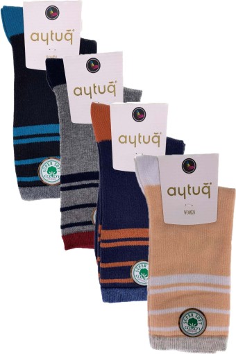 AYTUĞ - Aytuğ Kadın Dikişsiz Soket Çorap Pamuklu (1)