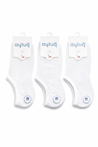 AYTUĞ - Aytuğ Kadın Sneaker Çorap Pamuklu Düz (1)