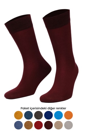 AYTUĞ - Aytuğ Erkek Soket Çorap Pamuk Düz