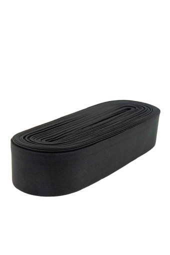 TEKİŞ-AZİM LASTİK - Azim Konfeksiyon Lastiği 10 Mt Dokuma 40 Mm - Siyah - STD