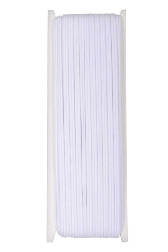 TEKİŞ-AZİM LASTİK - Azim Lastik Bebe Lastiği 20 Mt 4 Mm - Beyaz - STD (1)