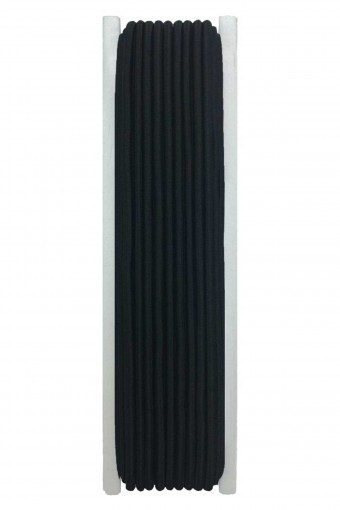 TEKİŞ-AZİM LASTİK - Azim Lastik Paça Lastiği 10 Mt Yuvarlak 2,5 Mm - Siyah - STD (1)