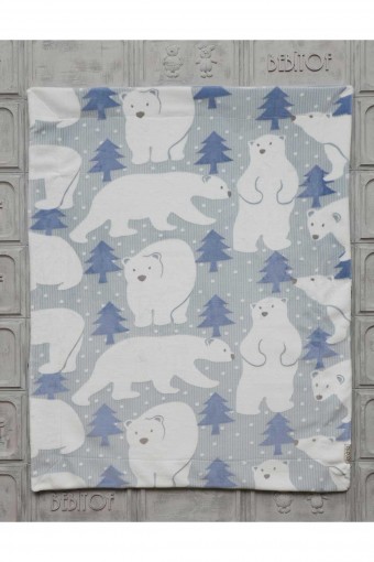 BEBİTOF - Bebitof Bebek Battaniye Hayvan Figürlü