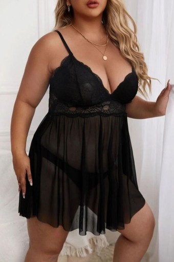 BELENG - Beleng Kadın Fantezi Gecelik Büyük Beden (1)