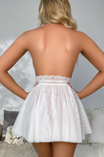 BELENG - Beleng Kadın Fantezi Gecelik Sırt Dekolteli Boyundan Bağlı (1)