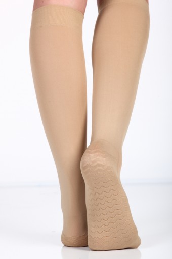 ORAL-KLASİK - Bella Calze Kadın İnce Dizaltı Çorap Masaj