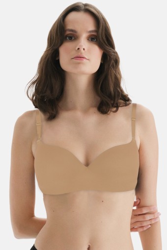 CLARA - Belvü Kadın Destekli Mikro Tulum Sütyen - Bordo (1)