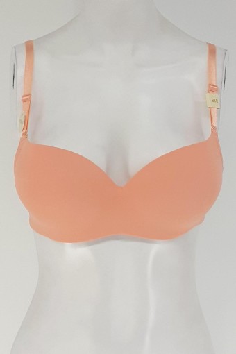 CLARA - Belvü Kadın Destekli Mikro Tulum Sütyen - Yavruağzı