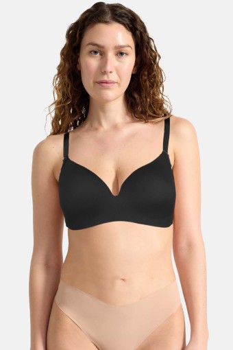 CLARA - Belvü Kadın Desteksiz Sütyen Balensiz - Siyah