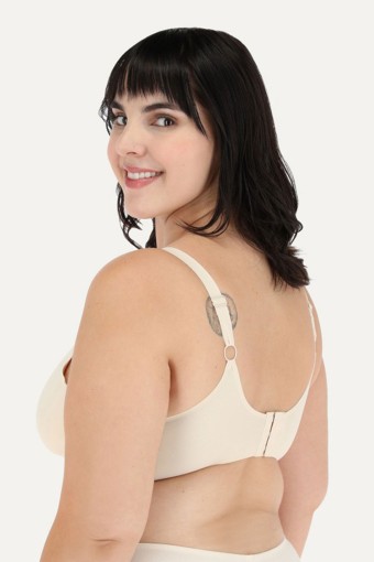 CLARA - Belvü Kadın Lazer Kesim Sütyen Toparlayıcı Çıkabilen Pedli Görünmez Agraflı - Ten