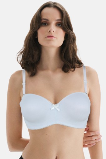 BELVÜ - Belvü Kadın Straplez Sütyen Desteksiz Mesh - Ekru