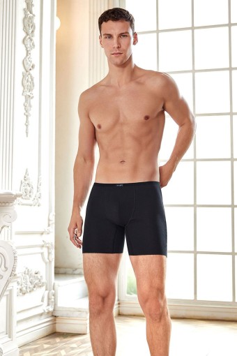 BERRAK - Berrak Erkek Boxer Lazer Kesim - Siyah - 2XL