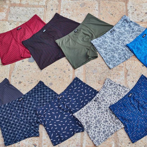 BERRAK - Berrak Erkek Boxer Modal Desenli - Asorti - 4XL (1)