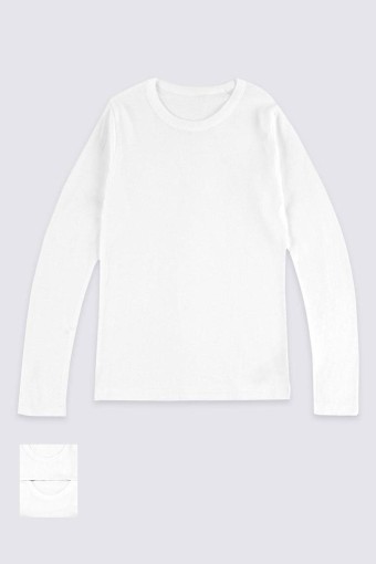 BERRAK - Berrak Erkek Çocuk Atlet İnterlok - Krem - 6(8-9 Yaş)