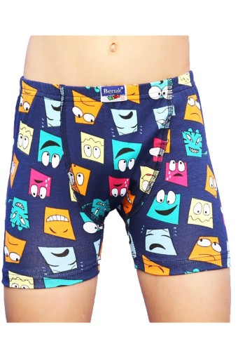 BERRAK - Berrak Erkek Çocuk Boxer Desenli (1)