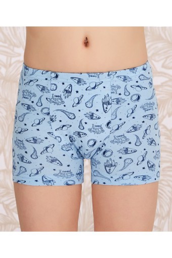 BERRAK - Berrak Erkek Çocuk Boxer Space Baskılı (1)