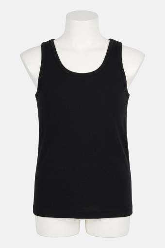 BERRAK - Berrak Erkek Çocuk Pamuklu Atlet - Siyah - 8(11-12Yaş