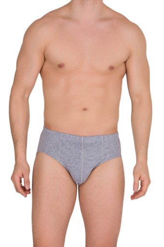BERRAK - Berrak Erkek Pamuk Slip Külot - Siyah - 68 (4XL) (1)