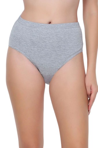 BERRAK - Berrak Kadın Bato Külot Biyeli Ribana - Grimelanj - 2XL