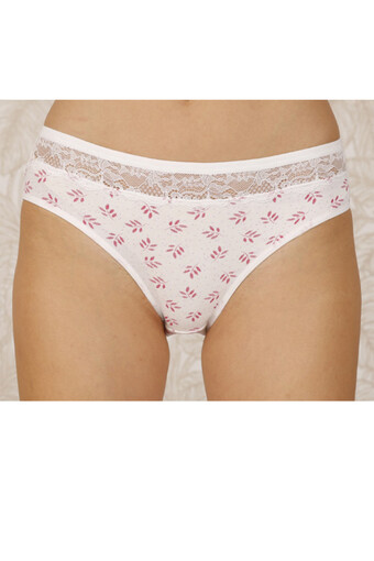 BERRAK - Berrak Kadın Çiçek Desenli Bato Külot