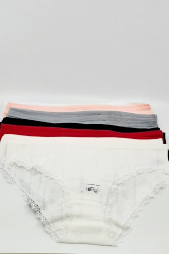 BERRAK - Berrak Kadın Desenli Pamuk Slip Külot (1)