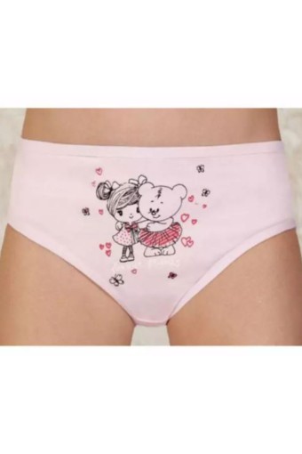 BERRAK - Berrak Kız Çocuk Baskılı Pamuk Slip Külot (1)