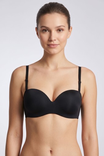 BEST BRA - Best Bra Kadın Sütyen Lazer Balenli Destekli - Siyah