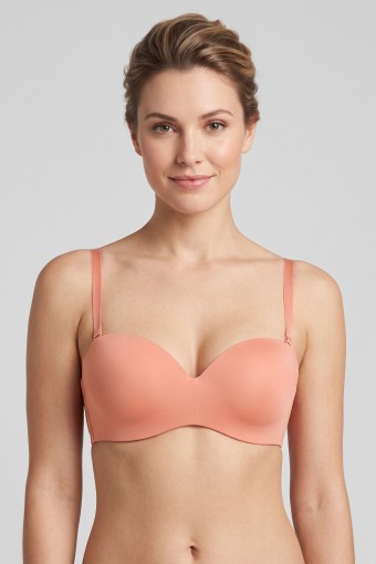 BEST BRA - Best Bra Kadın Sütyen Lazer Balenli Destekli - Somon