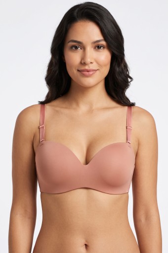 BEST BRA - Best Bra Kadın Sütyen Lazer Balenli Destekli - Vizon