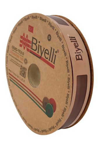 BİYELLİ - Biyelli 20 mm Katlı Verev Biye 25 Mt Pamuk (1)