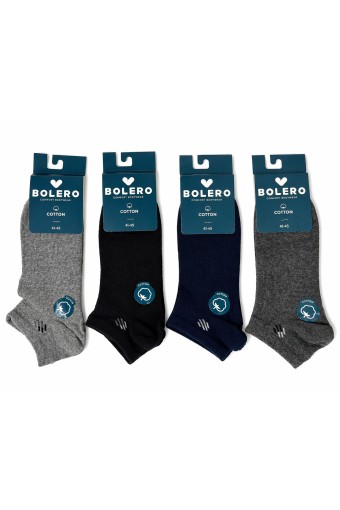 BOLERO - Bolero Erkek Patik Çorap Simetri Desenli