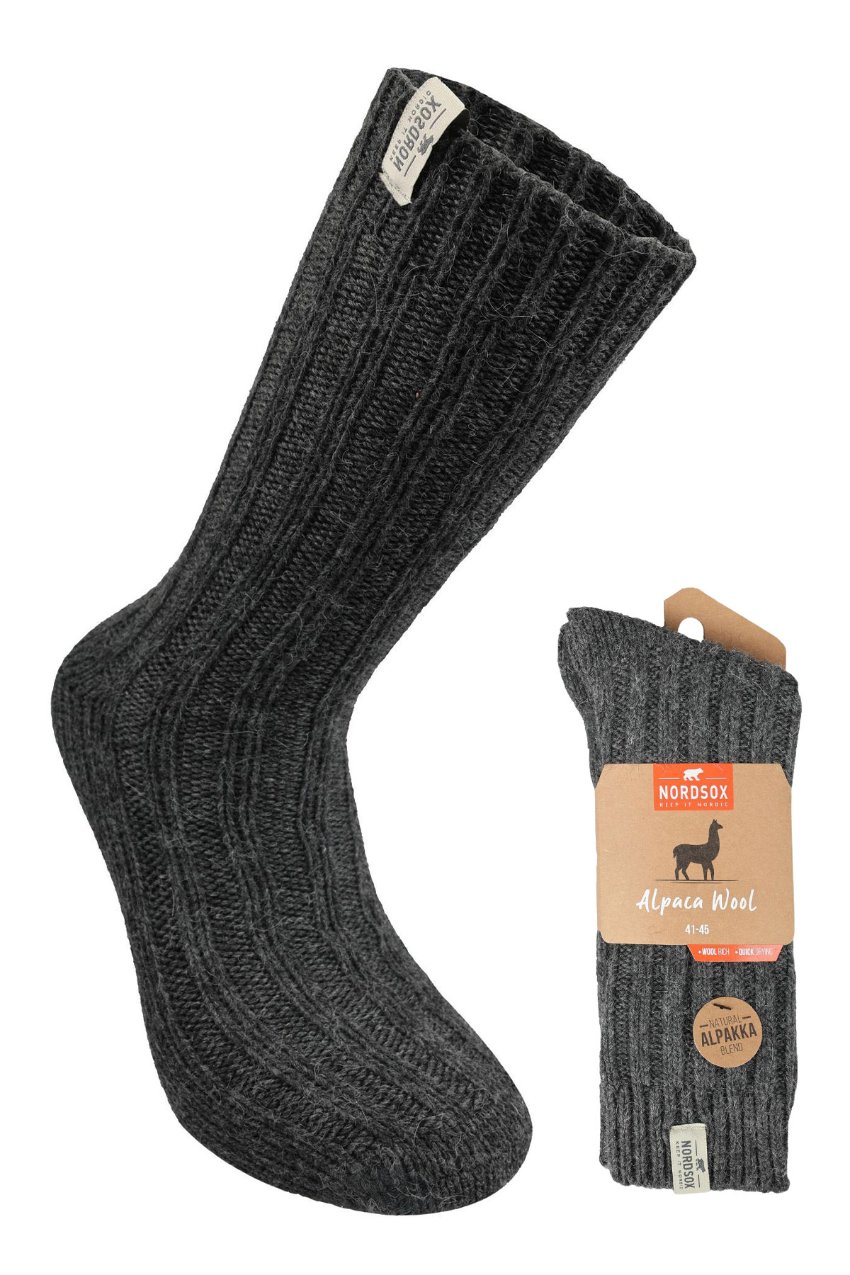 Bolero Erkek Soket Çorap Alpaka Yün - Thumbnail