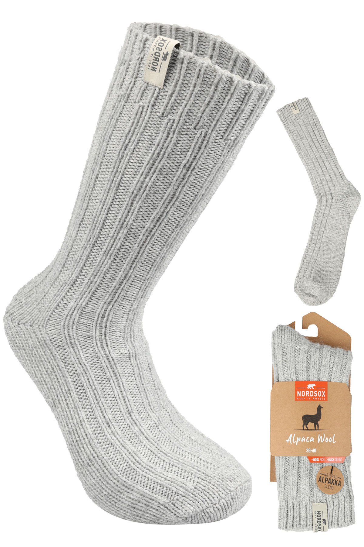 Bolero Erkek Soket Çorap Alpaka Yün - Thumbnail