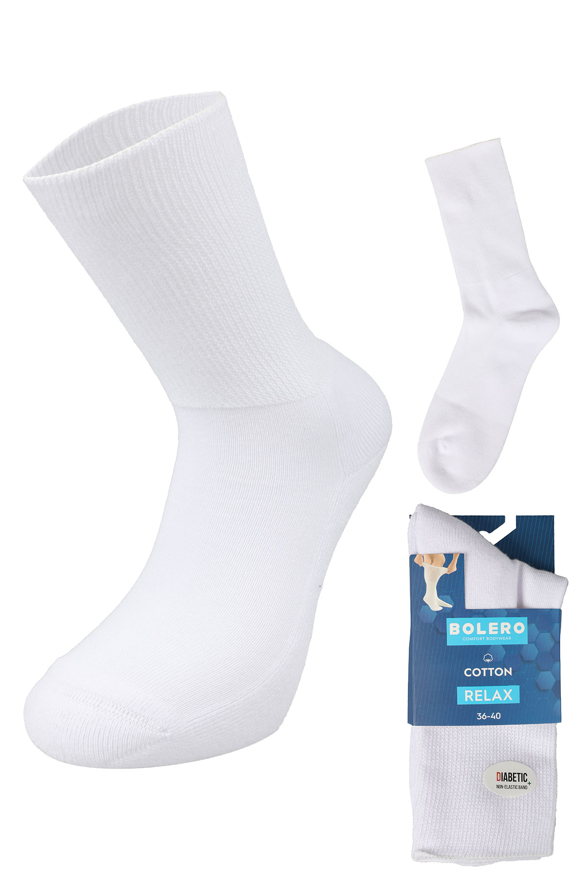 Bolero Erkek Soket Çorap Lastiksiz Şeker Çorabı Taban Altı Havlu Pamuklu - Thumbnail