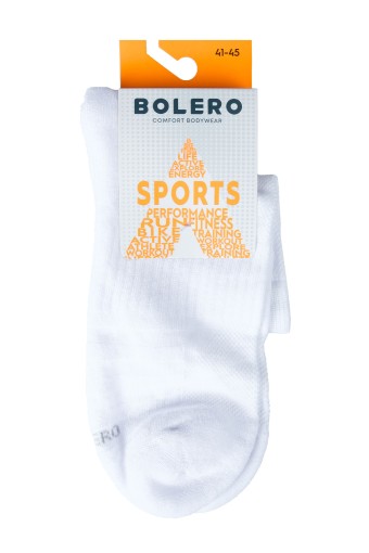 BOLERO - Bolero Erkek Yarım Konç Çorap Spor Taban Altı Havlu Pamuklu (1)