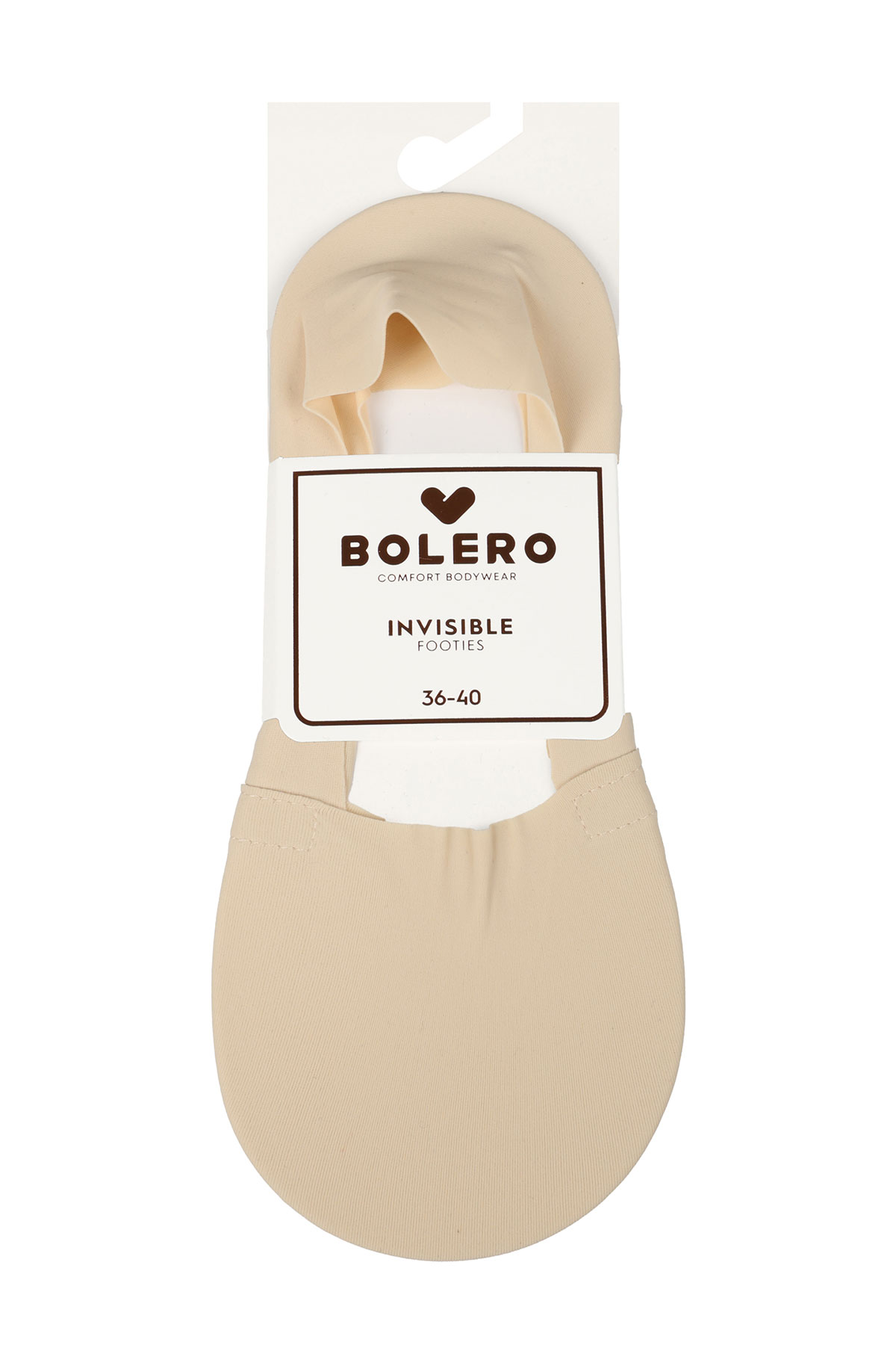 Bolero Kadın Babet Çorap Lazer Kesim Taban Altı Pamuklu - Thumbnail