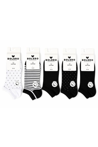 BOLERO - Bolero Kadın Patik Çorap Desenli