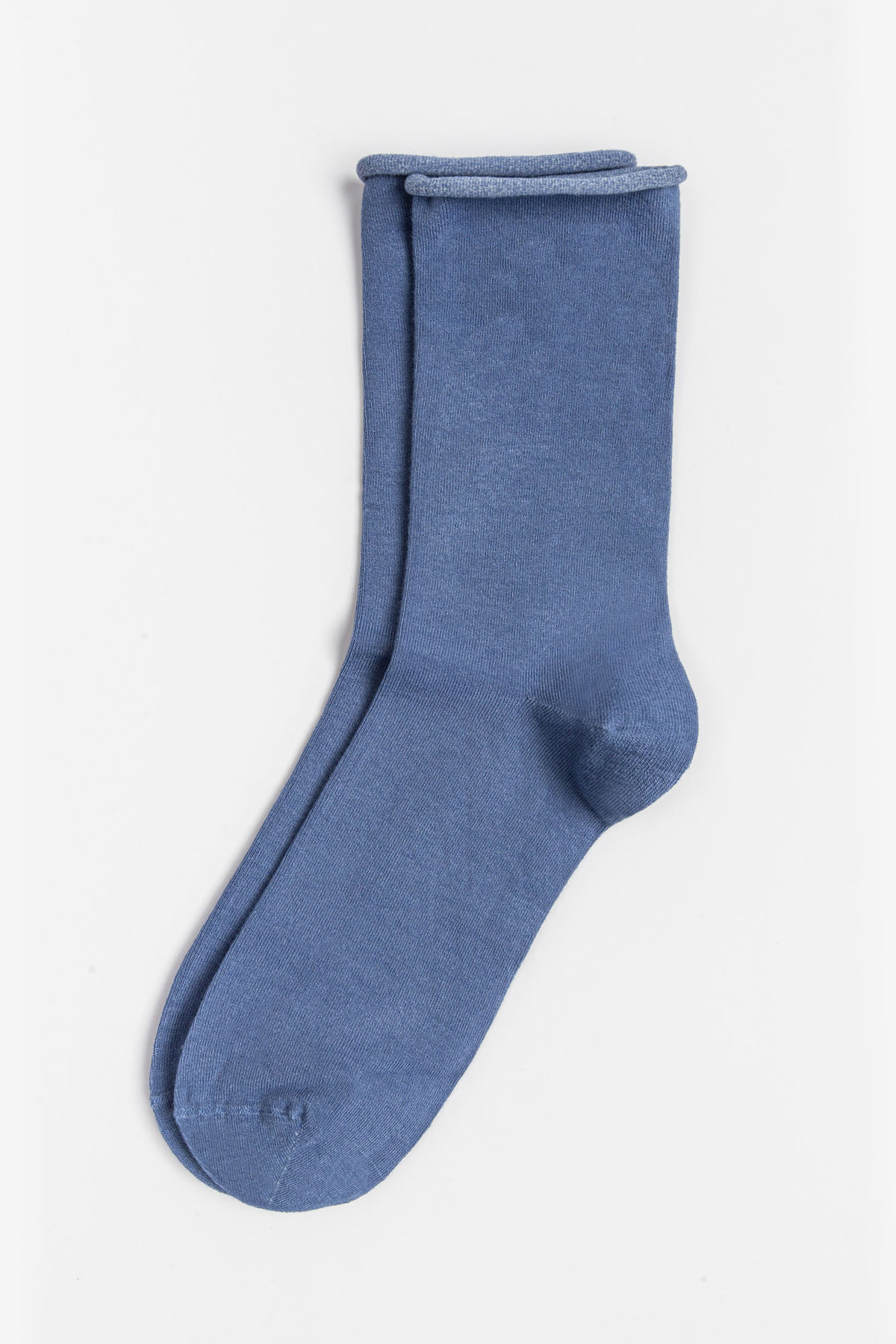 Bolero Kadın Soket Çorap Bambu Lastiksiz Roll Top - Thumbnail