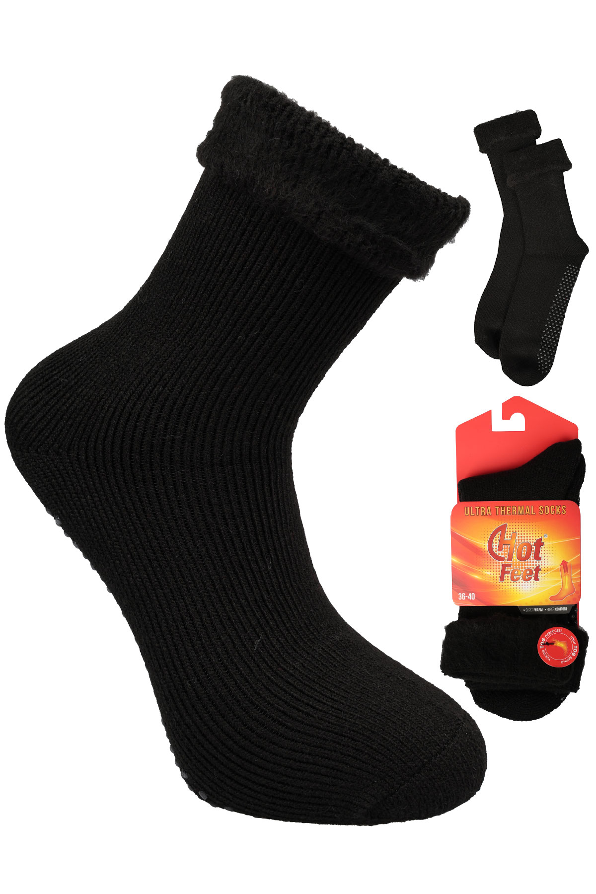 Bolero Kadın Soket Çorap Termal Altı Abs Baskılı - Thumbnail