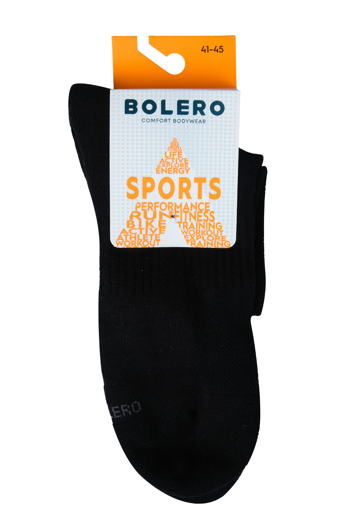 Bolero Kadın Yarım Konç Çorap Spor Taban Altı Havlu Pamuklu - Thumbnail